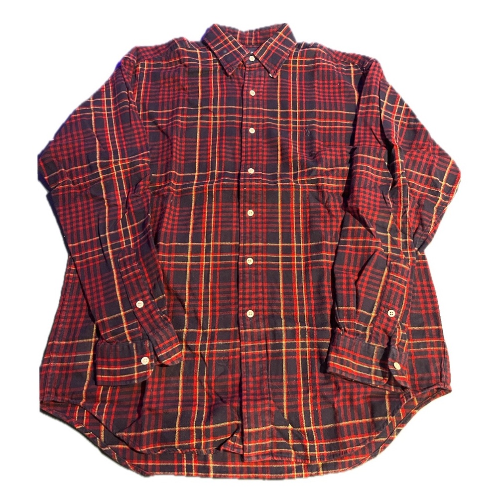 VTG Ralph Lauren Shirt Men's Blaire Plaid Button Up
